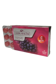 ASIR HEKIM DOĞAL BOĞAZ PASTILI KARAMÜRVER, ÇINKO, C VITAMINI, PROPOLIS, BETA GLUKAN