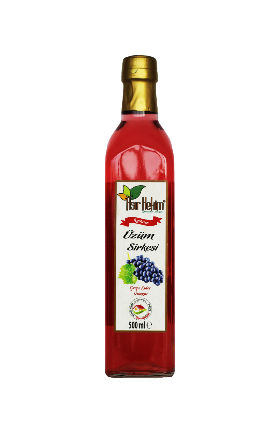 ORGANİK ÜZÜM SİRKESİ 500ML
